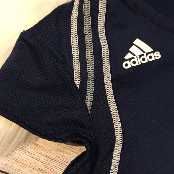 Adidas ClimaCool performance top navy Med NWT - Picture 2 of 6